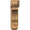 Ekena Millwork Balboa Craftsman Rough Sawn Bracket w/ Offset Brace, Western Red Cedar, 8"W x 30"D x 30"H BKT0806X30X30BOA04RWR - alternate 2